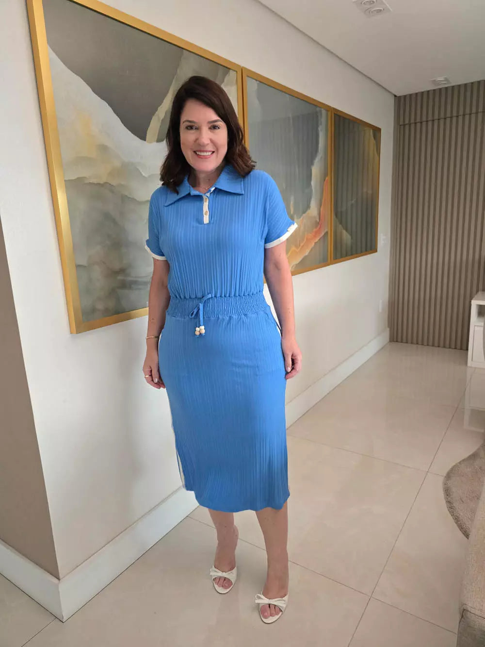 VESTIDO AMANDA COMFY COM VIVO