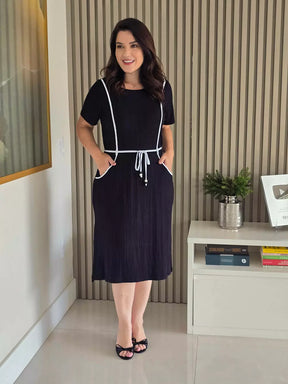 VESTIDO COMFY COM VIVOS